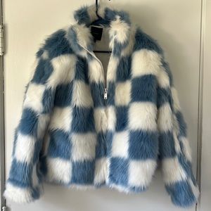 Furry Forever 21 jacket size small